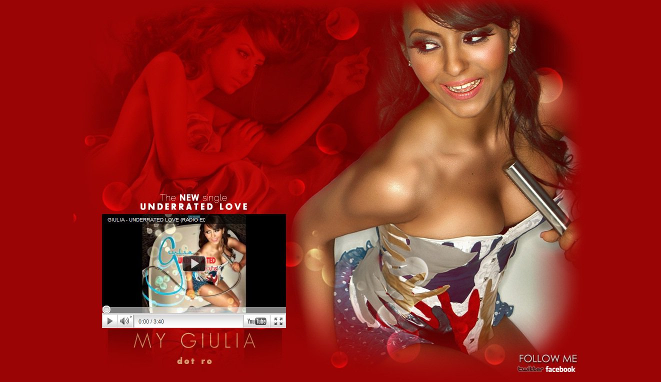 Giulia website intro