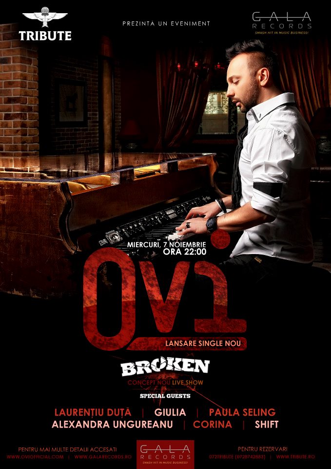 Afis lansare Ovi – Broken (2012)